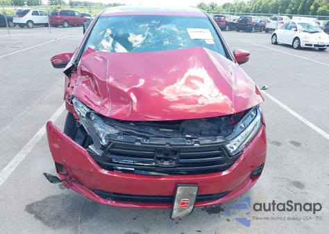 2022 Honda Odyssey Ex-L from USA, damaged, VIN 5FNRL6H72NB003364